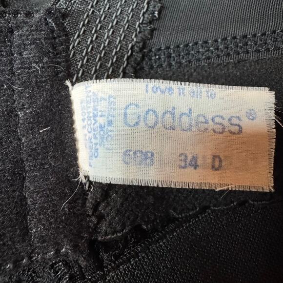 Vintage Black Corset 34D - Picture 8 of 10